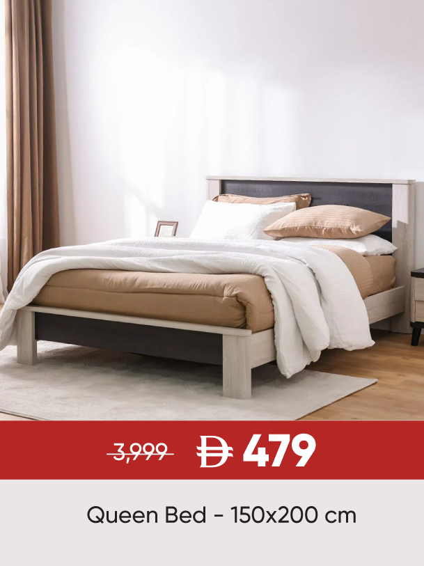 0909Sale-SD-Queen Bed - 150x200 cm
